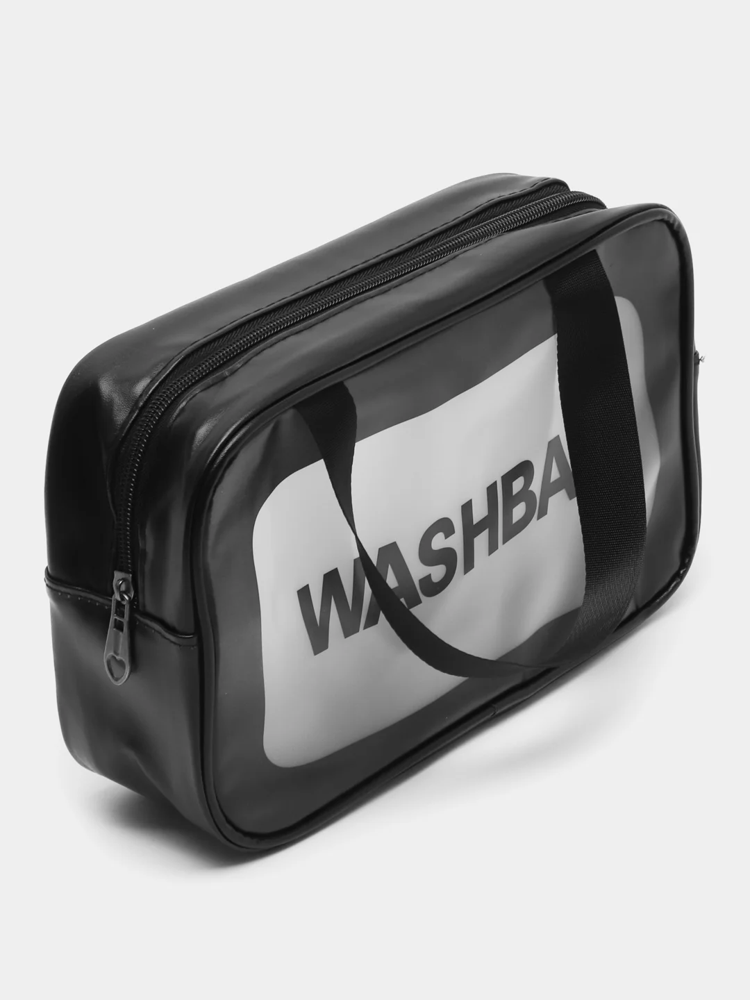 Черный косметичка водонепроницаемая Washbag, прозрачная, для бассейна