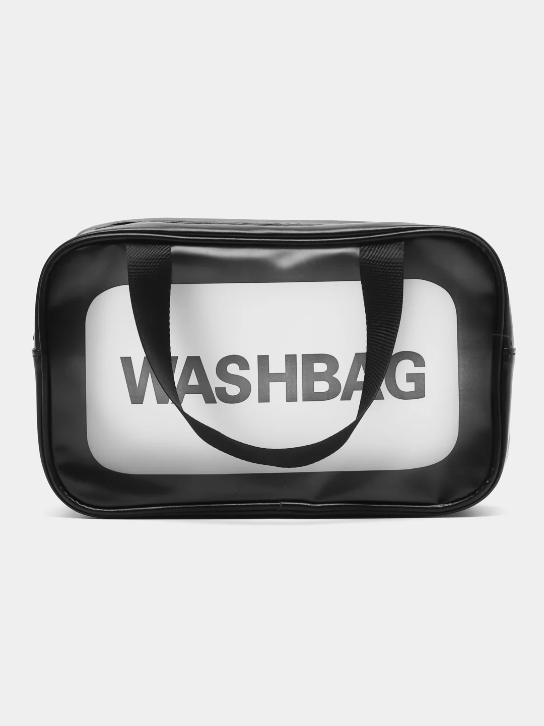 Черный косметичка водонепроницаемая Washbag, прозрачная, для бассейна