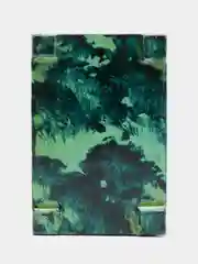 Зеленый шкатулка для хранения ювелирных украшений