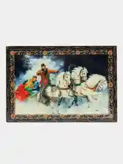 Индиго шкатулка для хранения ювелирных украшений