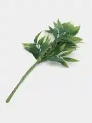 Лесной зеленый искусственные цветы "Бамбуковый лист", пластиковые