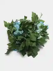 Бирюзовый цветок глицинии. Искусственная лиана. Искусственные цветы