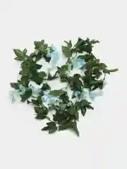 Бирюзовый цветок глицинии. Искусственная лиана. Искусственные цветы