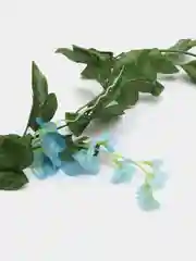 Бирюзовый цветок глицинии. Искусственная лиана. Искусственные цветы