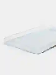 Голубой силиконовый чехол на Google Pixel 7 / Гугл Пиксель 7 прозрачный, с рисунком, защита камеры