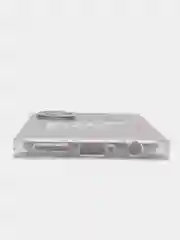 Тёмно-коричневый силиконовый чехол на Tecno Camon 19 Neo / Текно Камон 19 Нео с рисунком, защита камеры