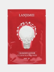 Маска для лица LANJIMEI тканевая, с протеинами шелка, с лифтинг-эффектом