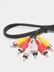 Шнур аудио и видео, 3 RCA - 3 RCA, тюльпан 1, 1,5, 3 метра