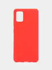 Красный силиконовый чехол Samsung Galaxy S6 edge S7 S8 Plus S9 S10 S10E S20 A51 A71 S20FE A52 A72