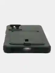 Зеленый чехол Xiaomi Redmi Note 11 Pro / Note 12 Pro, Редми Нот 11 про с карманом для карты