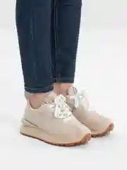 Бежевый кроссовки женские