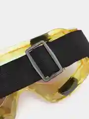 Очки кроссовые ME-O-8231, желтые, стекло хамелеон