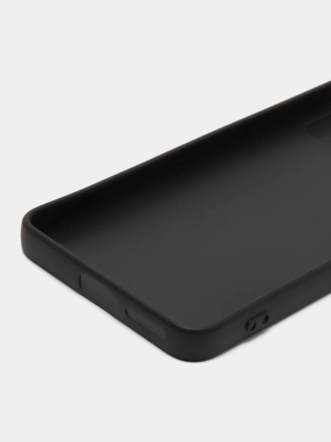 Черный чехол для Xiaomi Poco X4 Pro (Сяоми Поко Х4 Про) черный, силиконовый