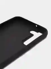 Угольный чехол Samsung Galaxy S22 Plus, Самсунг Галакси С22 Плюс силиконовый, матовый, черный