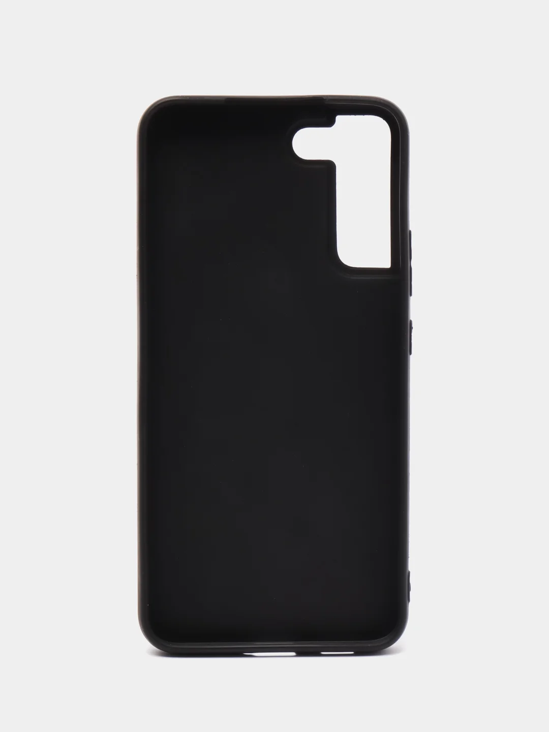 Угольный чехол Samsung Galaxy S22 Plus, Самсунг Галакси С22 Плюс силиконовый, матовый, черный