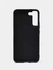 Угольный чехол Samsung Galaxy S22 Plus, Самсунг Галакси С22 Плюс силиконовый, матовый, черный
