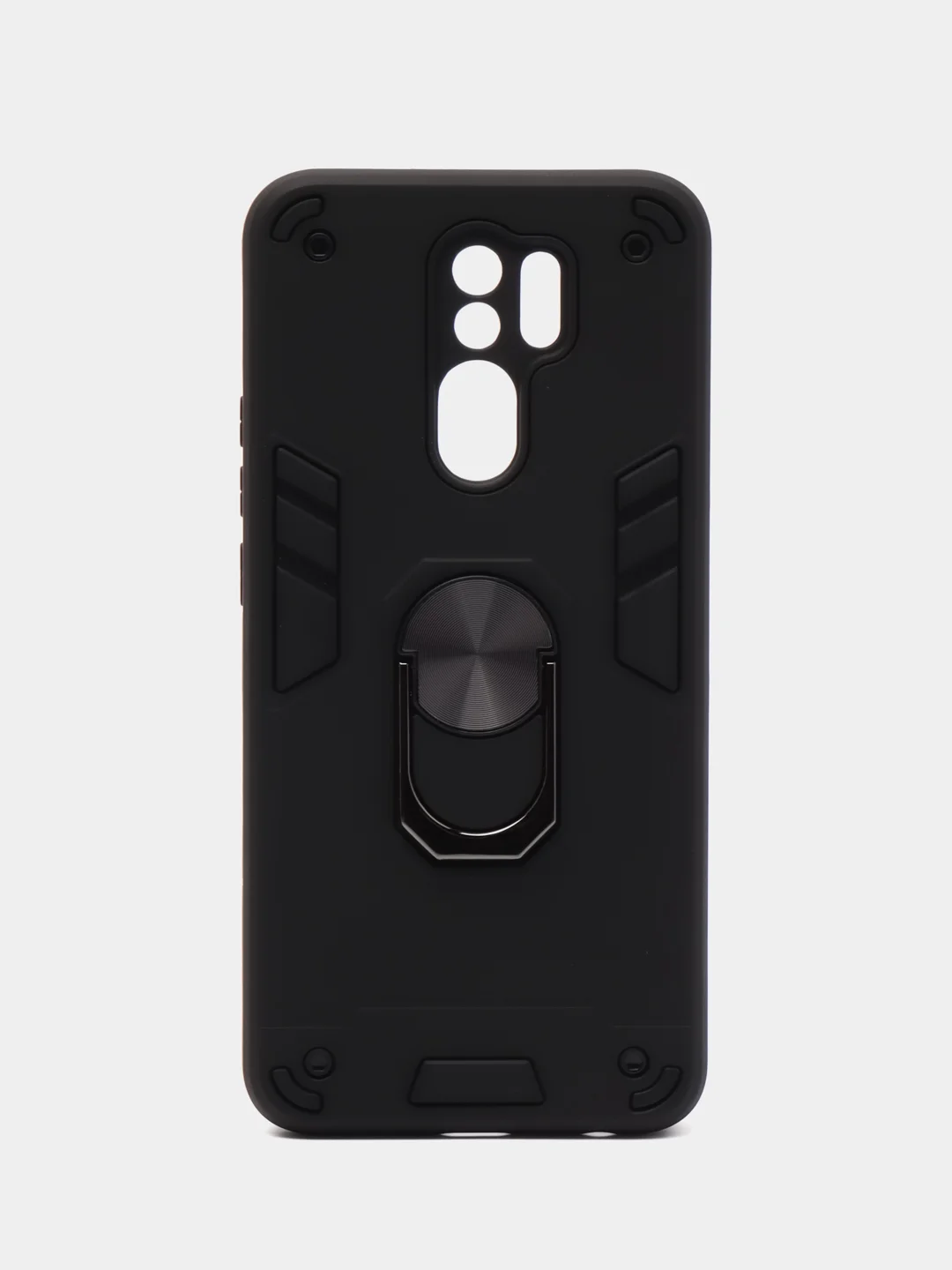 Чехол противоударный для Xiaomi Redmi 9 (Сяоми Редми 9), с металлической подставкой