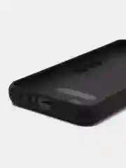 Угольный чехол противоударный для Realme C11 2021 / C20 (Реалми С20), с металлической подставкой