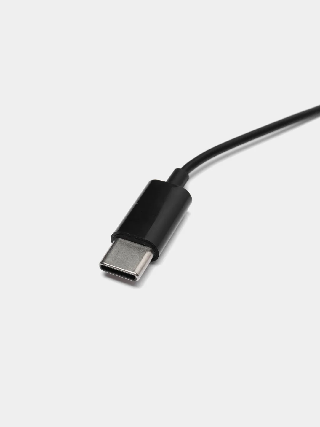 Черный наушники с микрофоном Borofone BM80, с кабелем Jack 3.5 mm/Type-C