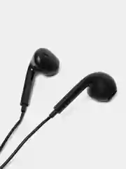 Черный наушники с микрофоном Borofone BM80, с кабелем Jack 3.5 mm/Type-C