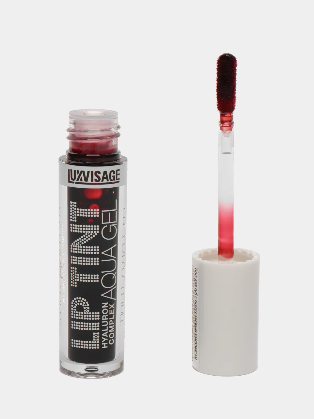 Шоколадный гель-тинт для губ с Luxvisage (Люксвизаж), Lip Tint Aqua Gel Hyaluron, тон 01-06