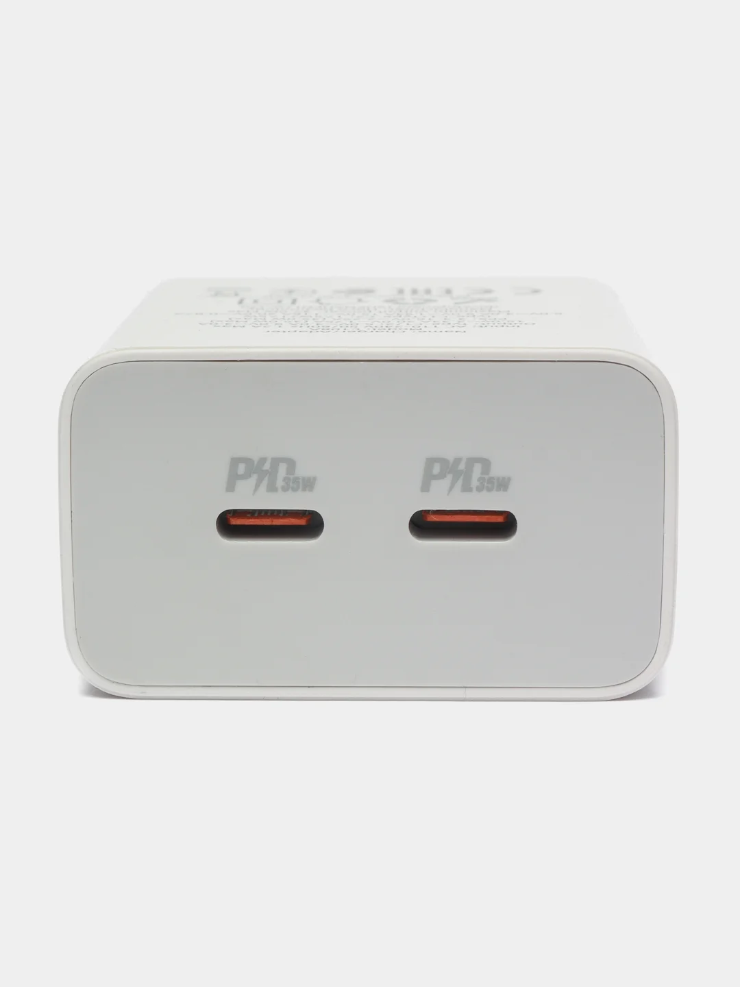 Сетевое зарядное устройство Hoco C108A, два выхода USB-C 35W, PD, QC3.0, PPS, AFC, FCP