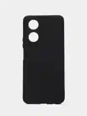 Черный силиконовый чехол для Huawei Honor X7 (Хуавей Хонор Х7), с защитой камеры