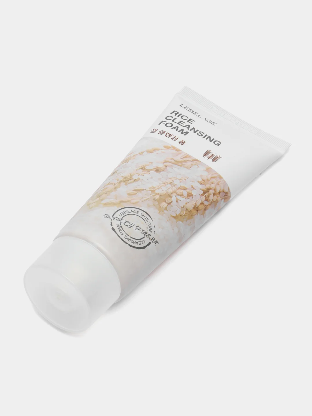 Пенка для умывания с экстрактом риса LEBELAGE CLEANSING FOAM RICE 100 мл