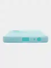 Голубой чехол для Vivo Y22 (Виво  у22), прозрачный, силиконовый