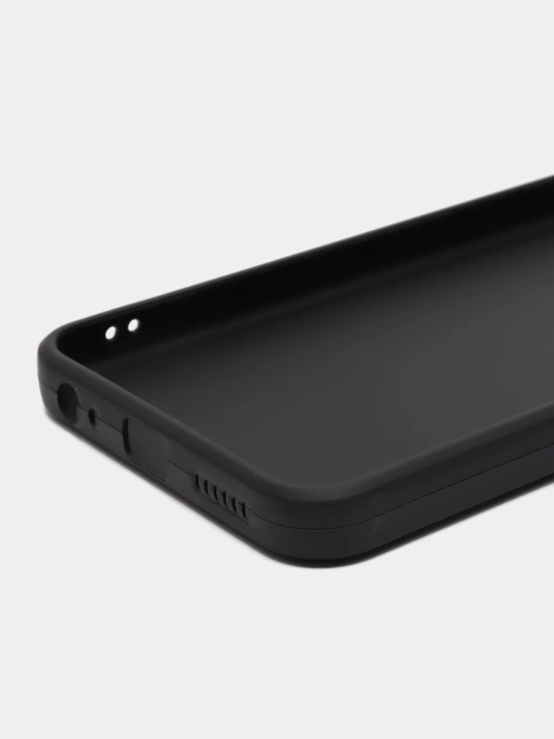 Черный чехол для Infinix Smart 6 HD (Инфиникс Смарт 6 ХД), силиконовый