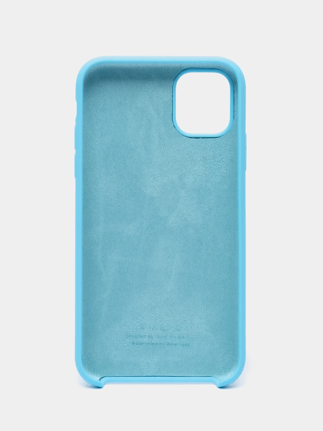 Синий чехол Silicone Case для iPhone 11