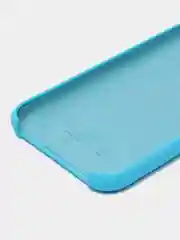 Синий чехол Silicone Case для iPhone 11