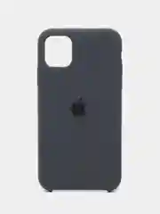 Угольный чехол Silicone Case для iPhone 11