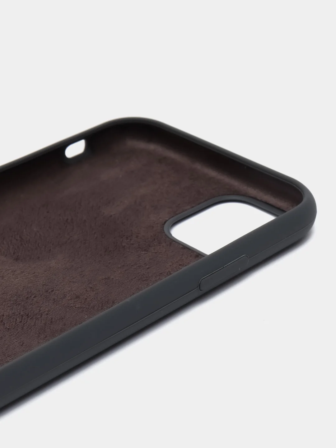 Угольный чехол Silicone Case для iPhone 11