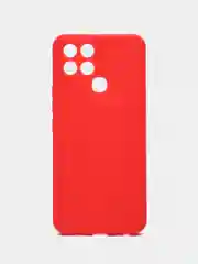 Красный чехол для Infinix Smart 6 (Инфиникс Смарт 6), силиконовый