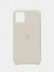 Бежевый чехол Silicone Case для iPhone 11