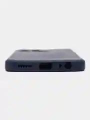 Темно-синий чехол для Infinix Smart 6 (Инфиникс Смарт 6), силиконовый