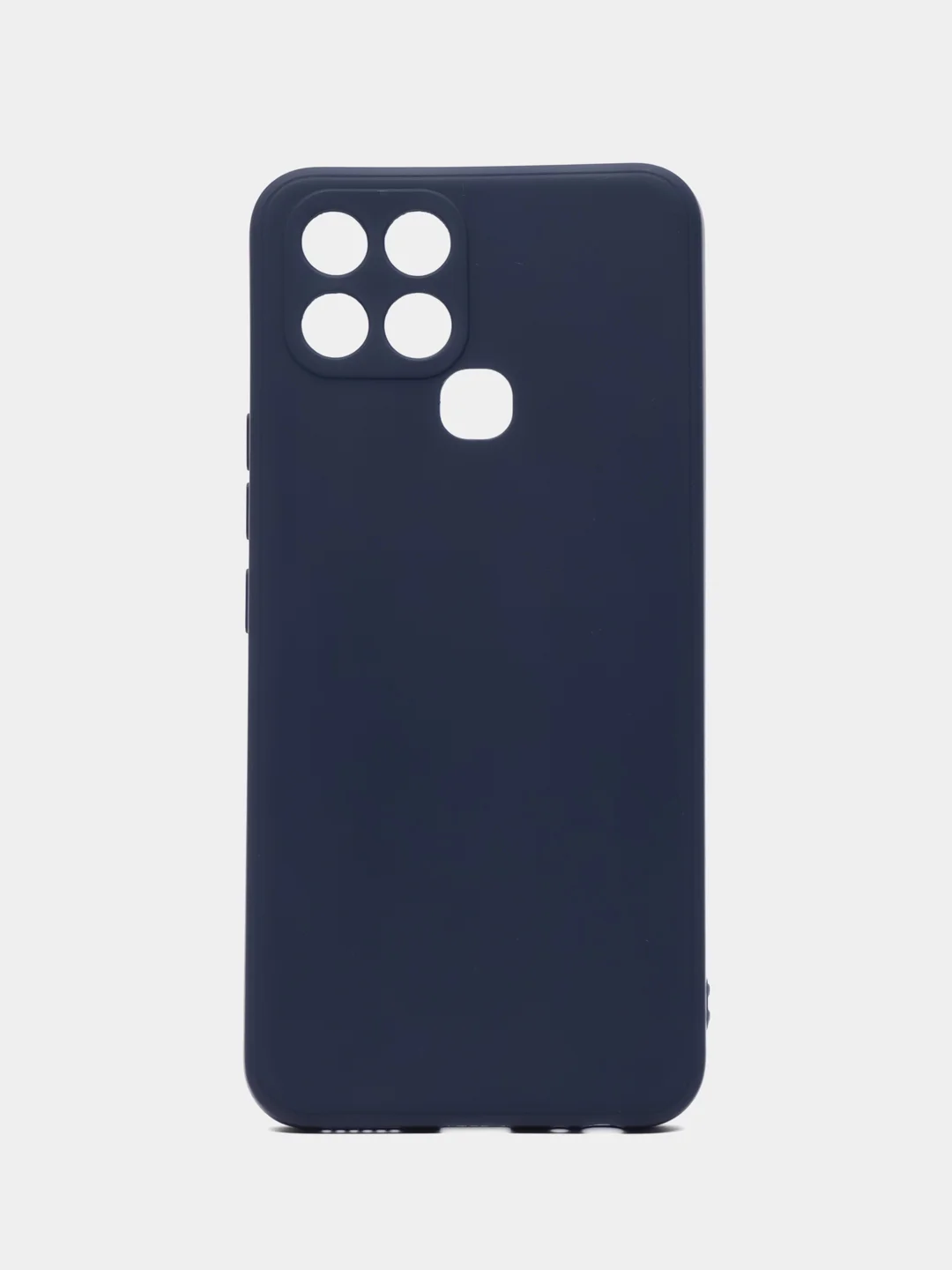 Темно-синий чехол для Infinix Smart 6 (Инфиникс Смарт 6), силиконовый