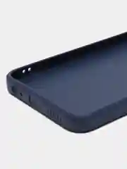 Темно-синий чехол для Infinix Smart 6 (Инфиникс Смарт 6), силиконовый
