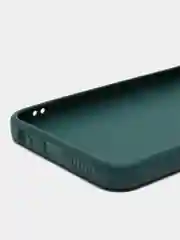 Тёмно-зелёный чехол для Infinix Smart 6 (Инфиникс Смарт 6), силиконовый