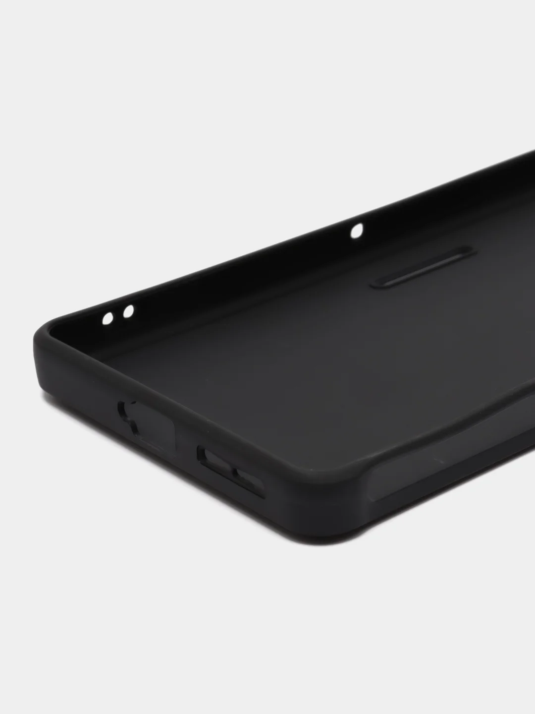 Черный чехол для Xiaomi Poco F4 GT (Поко Ф4 Джити) силиконовый, черный, матовый, с защитой камеры