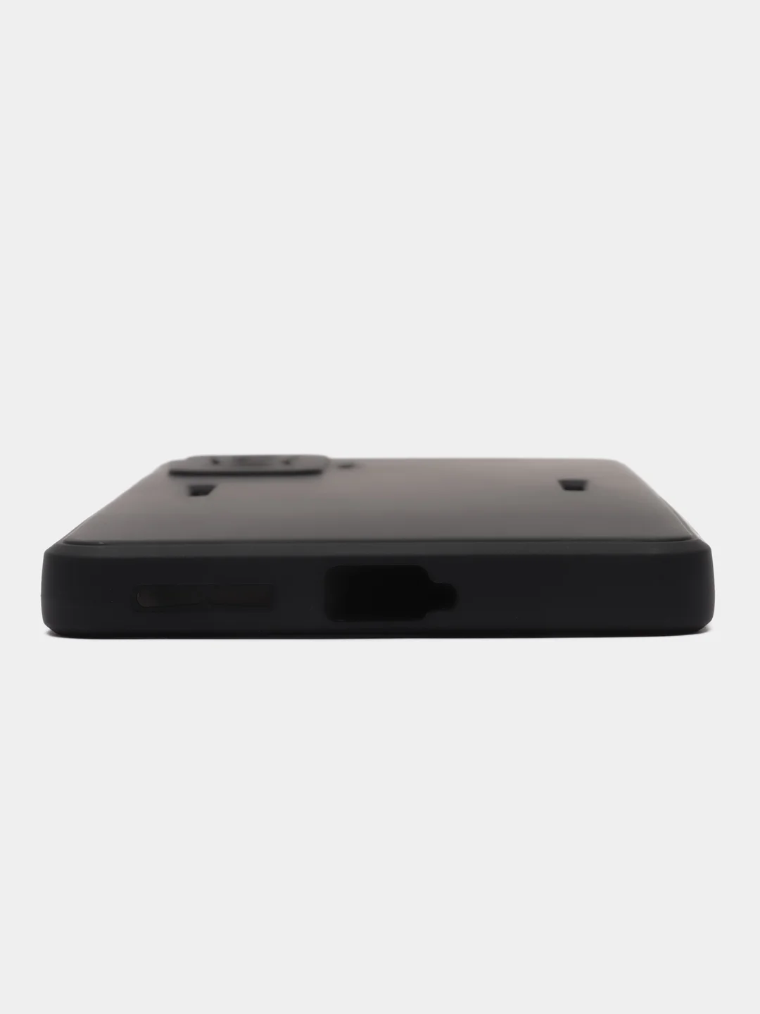 Черный чехол для Xiaomi Poco F4 GT (Поко Ф4 Джити) силиконовый, черный, матовый, с защитой камеры