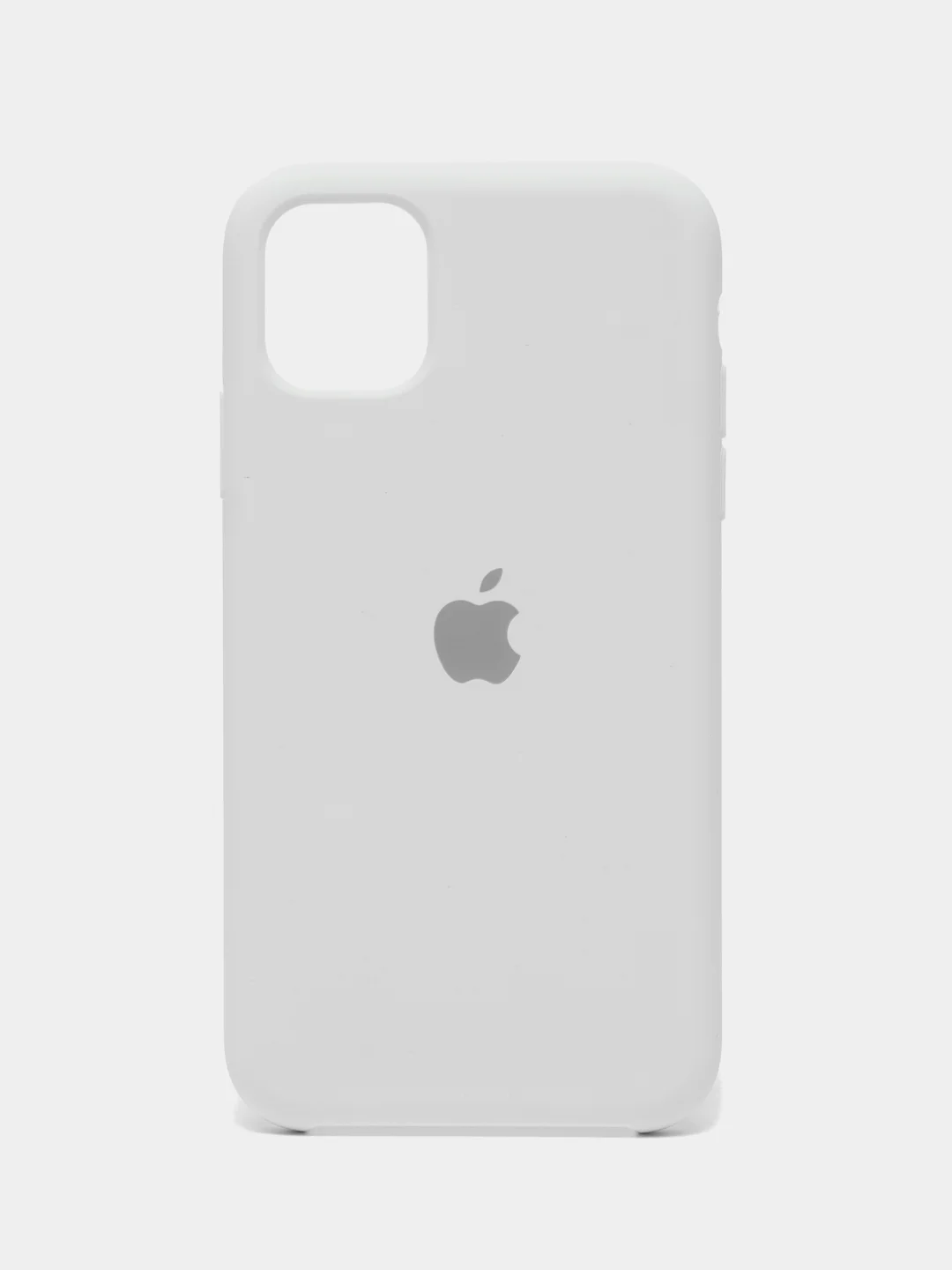 Белый чехол Silicone Case для iPhone 11