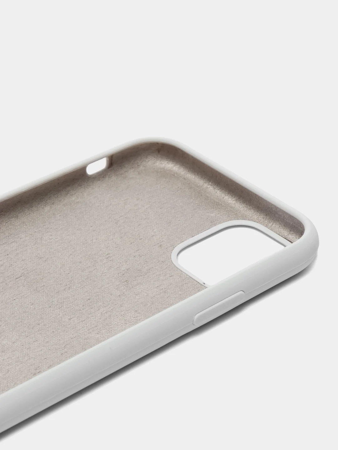Белый чехол Silicone Case для iPhone 11