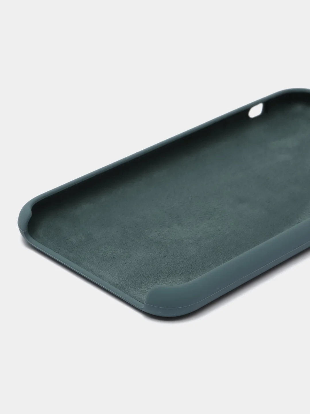 Голубой чехол Silicone Case для iPhone XR