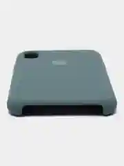 Голубой чехол Silicone Case для iPhone XR
