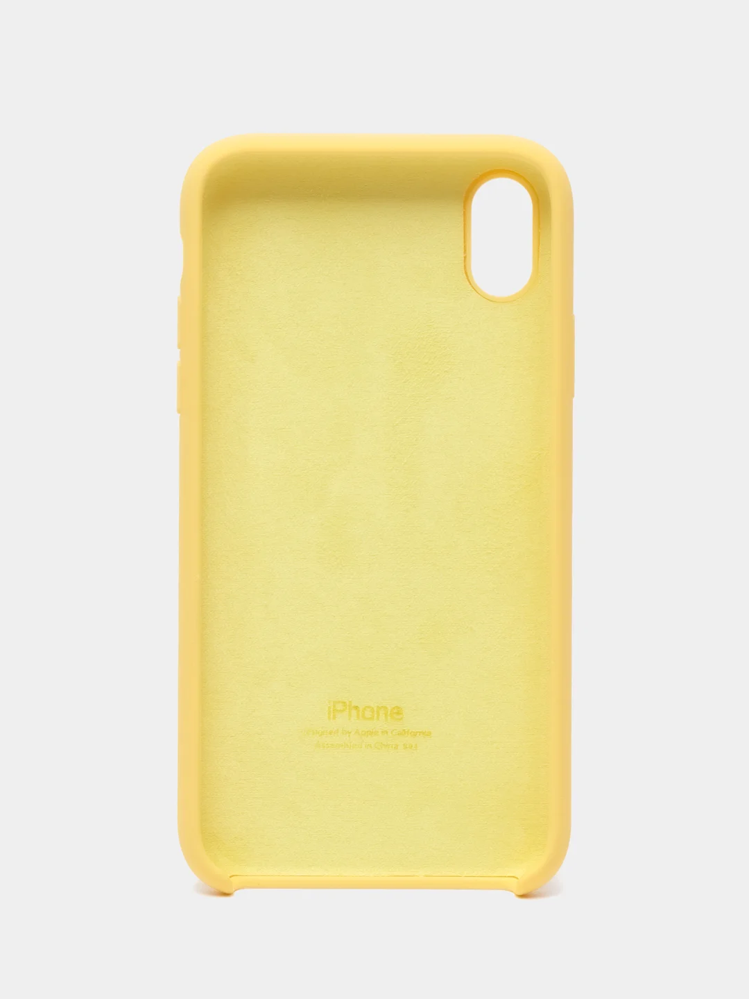 Бордовый чехол Silicone Case для iPhone XR