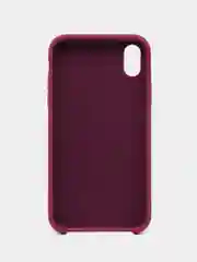 Багровый чехол Silicone Case для iPhone XR