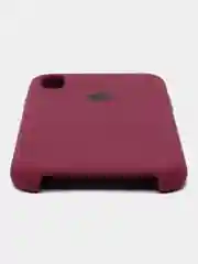Багровый чехол Silicone Case для iPhone XR