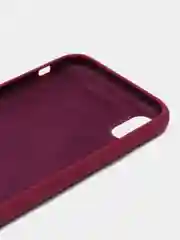Багровый чехол Silicone Case для iPhone XR